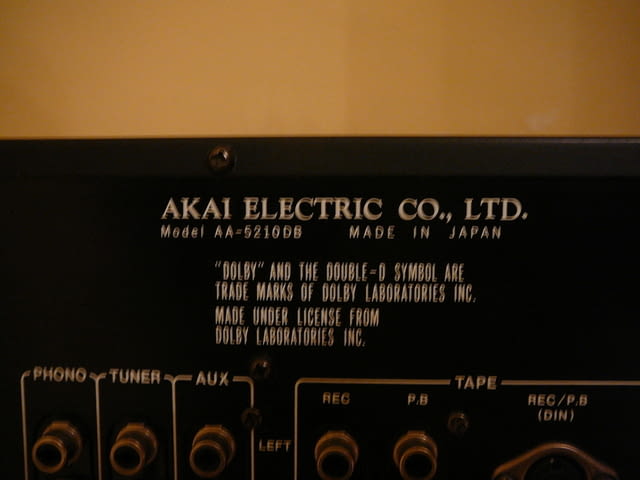 Akai aa-5210db - град Пазарджик | Ресийвъри / Усилватели - снимка 7