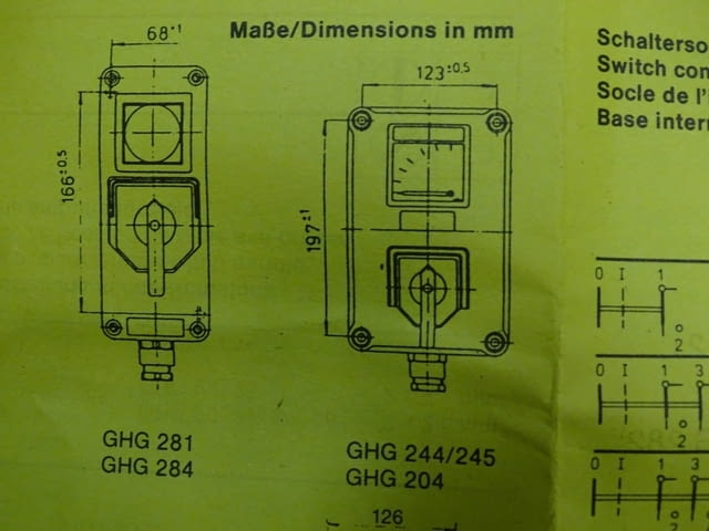 Контролен изключвател BBC GHG 255 16 А, град Пловдив | Промишлено Оборудване - снимка 2