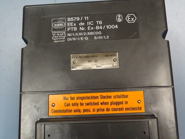 Изключвател STAHL EEx 8579/11 Енергетика, На дребно - град Пловдив | Промишлено Оборудване - снимка 8