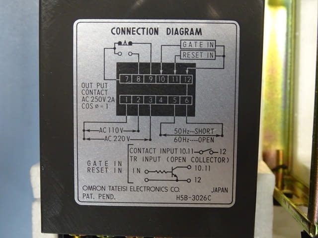 Дигитален брояч Omron H7AN-6D, H5B-4D Машиностроене, На дребно - град Пловдив | Промишлено Оборудване - снимка 11
