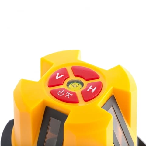 Лазерен нивелир DENZEL, LX3, 10м, ±0, 3мм/1м, 635нм, 4 вертикали, 1 хоризонтала, резба 5/8” - снимка 6