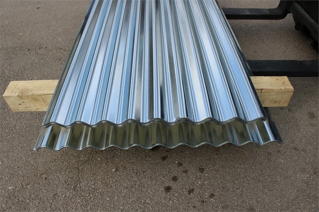 Вълнообразна поцинкована ламарина Sn27x100 в София, city of Sofia | Construction Materials - снимка 1
