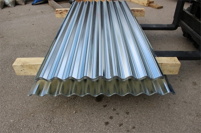 Вълнообразна поцинкована ламарина Sn27x100 в София, city of Sofia | Construction Materials - снимка 2