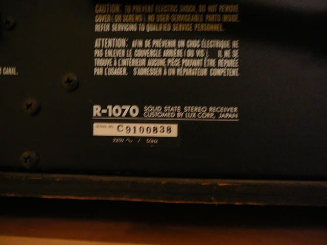 Luxman r-1070 /2 - град Пазарджик | Ресийвъри / Усилватели - снимка 6