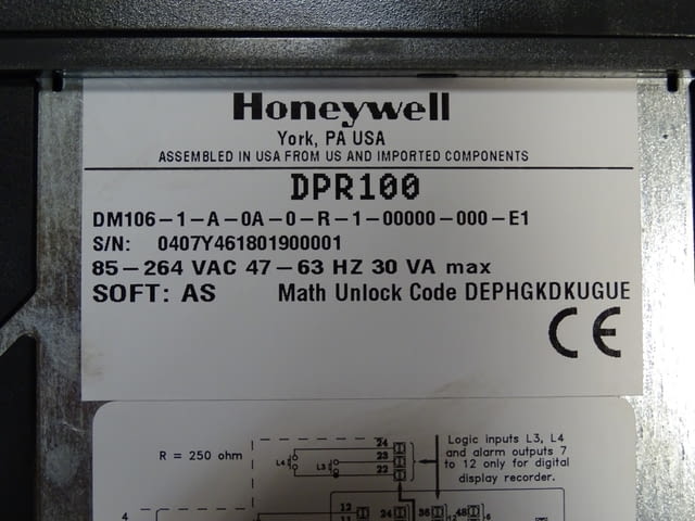 Регистратор Honeywell DM 106-1-A-0A Енергетика, На дребно - град Пловдив | Промишлено Оборудване - снимка 4