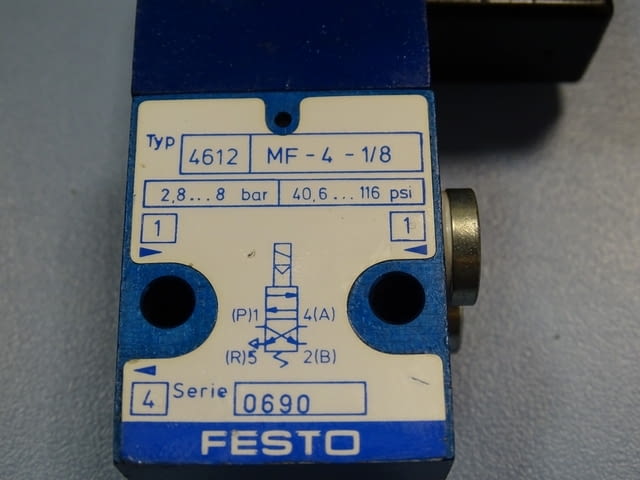 Пневматичен разпределител Festo MF, MCH, MFH, град Пловдив | Промишлено Оборудване - снимка 5