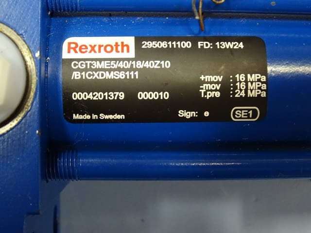 Хидравличен цилиндър Rexroth CGT3ME5, Rexroth CD70P, град Пловдив | Промишлено Оборудване - снимка 6