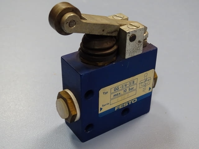 Пневматични крайни изключватели Festo RO-3-1/4, Festo GG-1/4, RS-3-1/8 - снимка 6