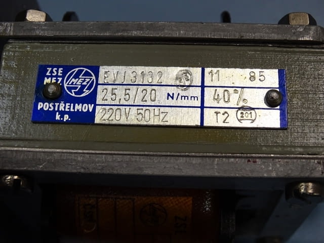 Електромагнит - solenoid Mez EVJ 1122, EVJ 2132, EVJ 3132, EVJ 4132 - снимка 6