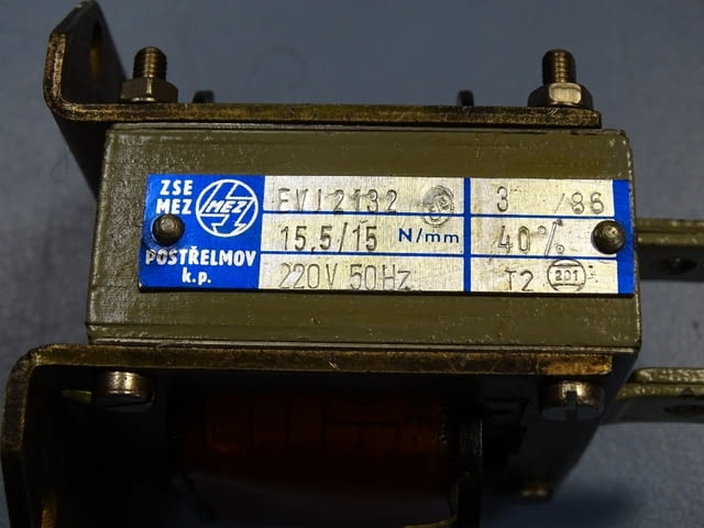 Електромагнит - solenoid Mez EVJ 1122, EVJ 2132, EVJ 3132, EVJ 4132 - снимка 8