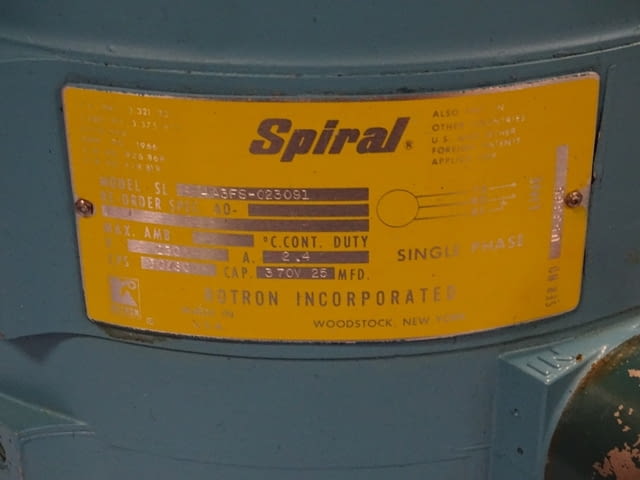 Въздуходувка Spiral 4A3FS-023091 Лека промишленост, На дребно - град Пловдив | Промишлено Оборудване - снимка 8