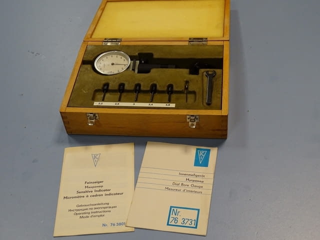 Вътромер микронен Carl-Zeiss 763801 dial bore gauge 2-4 mm, град Пловдив | Инструменти - снимка 1