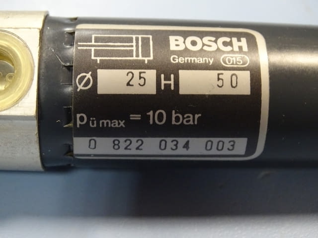 Пневматичен цилиндър Bosch Ф 25x50 mm Лека промишленост, На дребно - град Пловдив | Промишлено Оборудване - снимка 2