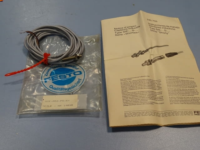 Индуктивни датчици Festo SIE-M5S, SIE-M8S, SMEO-1, град Пловдив | Промишлено Оборудване - снимка 2