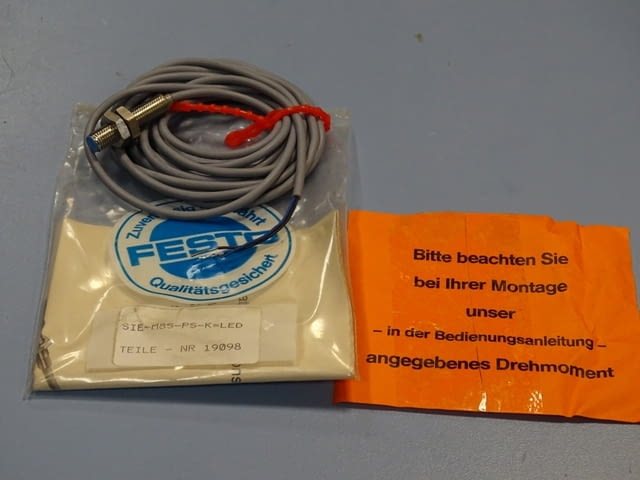 Индуктивни датчици Festo SIE-M5S, SIE-M8S, SMEO-1, град Пловдив | Промишлено Оборудване - снимка 5