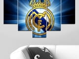 Декоративно пано за стена от 5 части - За фенове на Реал Мадрид - HD-5000-SC