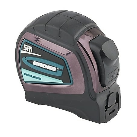 Ролетка GROSS DOPPELHAKEN 5 mх25mm, 8mx25 mm, 10mx25mm, двустранен накрайник, двустранна скала - снимка 4