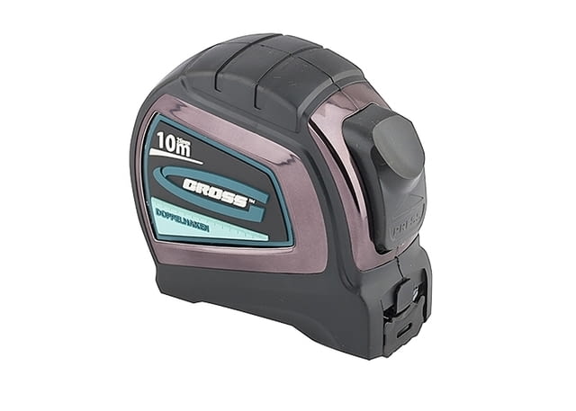 Ролетка Doppelhaken, 5, 8, 10 m х 25 mm, двустранен накрайник, двустранна скала, найлоново покритие - снимка 4