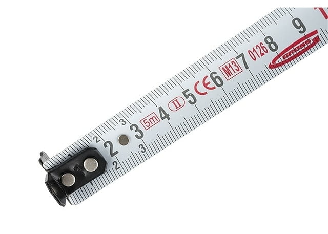 Ролетка Doppelhaken, 5, 8, 10 m х 25 mm, двустранен накрайник, двустранна скала, найлоново покритие - снимка 6