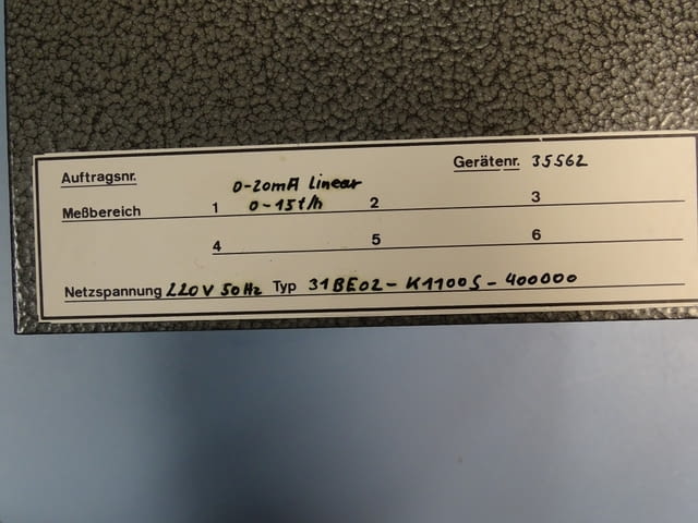Регистратор електромеханичен SCHINZEL 31BE02, 220V, град Пловдив | Промишлено Оборудване - снимка 6