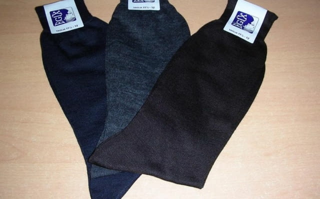 39-42, 43-45, 45-47 черни, графит, тъмносини, светлосиви италиански мъжки вълнени чорапи над глезени - снимка 2