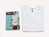 Playtex черни, бели 100%/97% памучни потници, тениски и блузи на едро памучен потник памучна тениска
