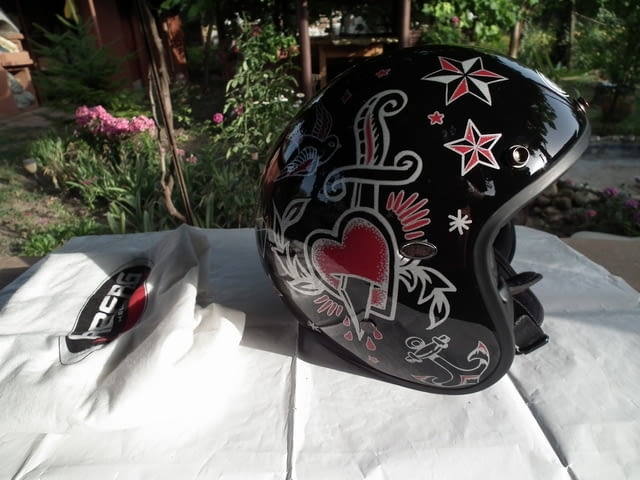 Premier шлем каска за мотор скутер чопър круйзър, град Левски | Аксесоари / Консумативи - снимка 1