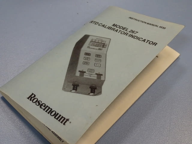 Калибратор Rosemount calibrator RTD 267, град Пловдив | Промишлено Оборудване - снимка 7