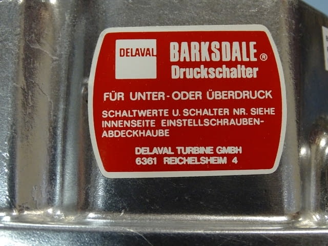 Пресостат DELAVAL Barksdale D2T-D150SS, град Пловдив | Промишлено Оборудване - снимка 5