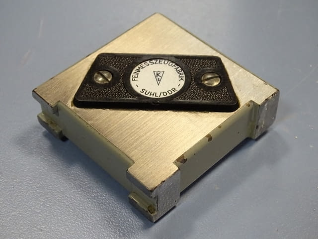 Еталонна плоча Feinmesszeugfabrik - град Пловдив | Инструменти - снимка 4