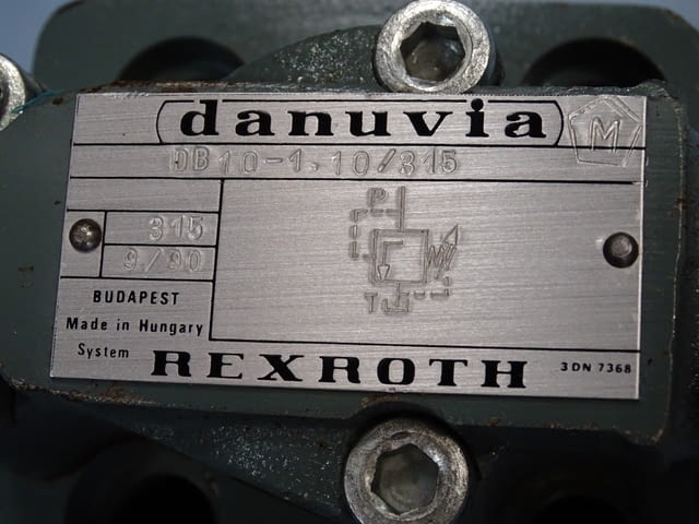 Хидравличен клапан Rexroth DB 10-1 . 10/315, град Пловдив | Промишлено Оборудване - снимка 4