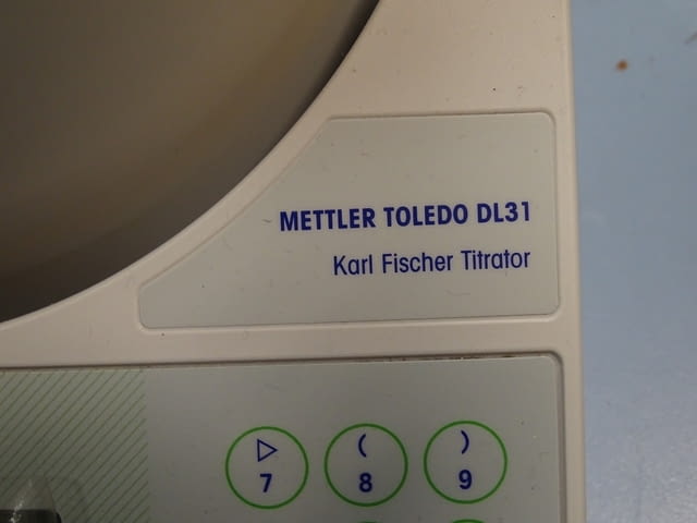 Титратор METTLER TOLEDO DL31 Karl Fischer Titrator, city of Plovdiv | Industrial Equipment - снимка 4