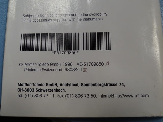 Титратор METTLER TOLEDO DL31 Karl Fischer Titrator, град Пловдив | Промишлено Оборудване - снимка 8