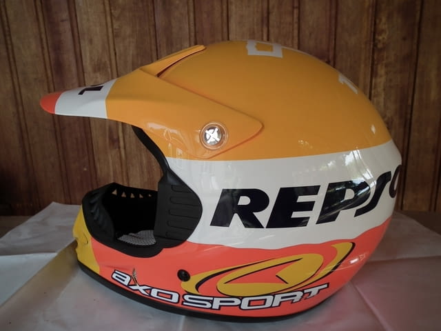 Axo Repsol Marc Coma мото шлем каска за мотокрос, град Левски | Аксесоари / Консумативи - снимка 3