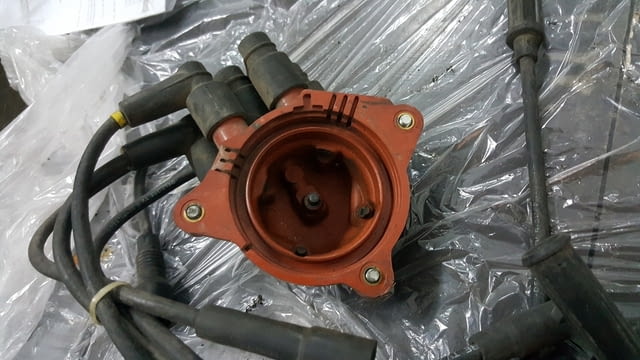 Дистрибуторна капачка с кабели за Opel - град Видин | Резервни Части - снимка 5