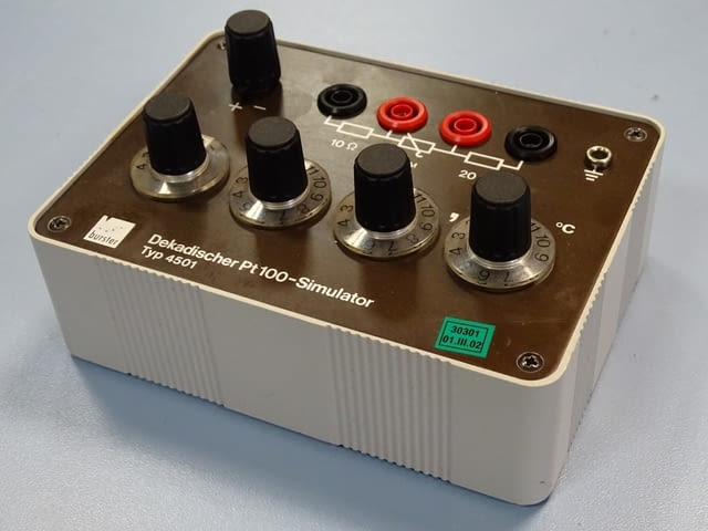 Симулатор Bursher Decadischer Pt 100 - Simulator 4501, град Пловдив | Промишлено Оборудване - снимка 6