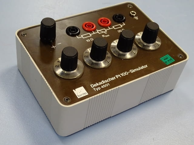 Симулатор Bursher Decadischer Pt 100 - Simulator 4501, град Пловдив | Промишлено Оборудване - снимка 7