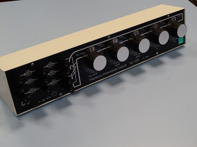 Bursher Präzisions-Widerstands-Dekade typ 1405, град Пловдив | Промишлено Оборудване - снимка 1