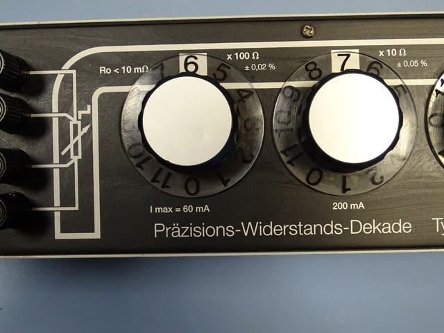 Bursher Präzisions-Widerstands-Dekade typ 1405, град Пловдив | Промишлено Оборудване - снимка 4