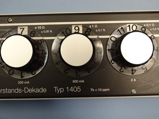 Bursher Präzisions-Widerstands-Dekade typ 1405, град Пловдив | Промишлено Оборудване - снимка 5