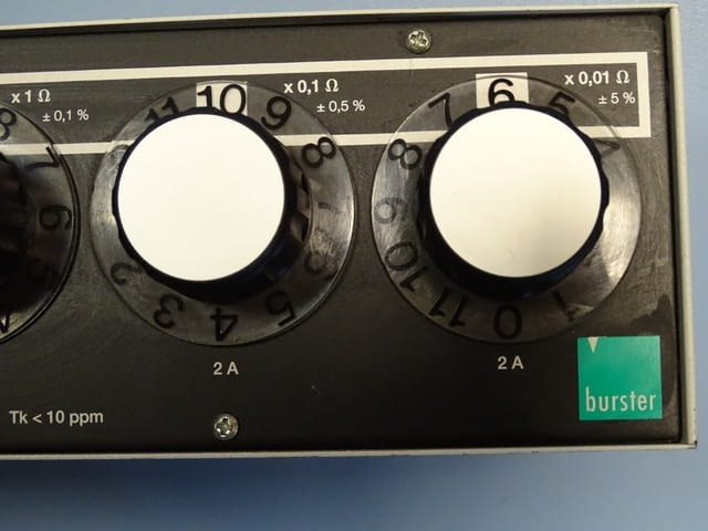 Bursher Präzisions-Widerstands-Dekade typ 1405, град Пловдив | Промишлено Оборудване - снимка 6