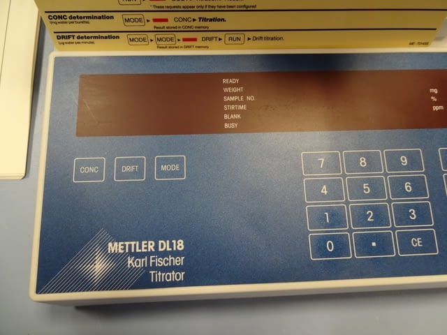 Титратор Mettler DL18 titrator Химическа промишленост, На дребно - град Пловдив | Промишлено Оборудване - снимка 2