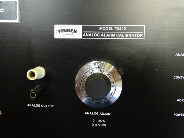 Аналогов калибратор FISHER TS412 Analog Alarm Calibrator, град Пловдив | Промишлено Оборудване - снимка 3