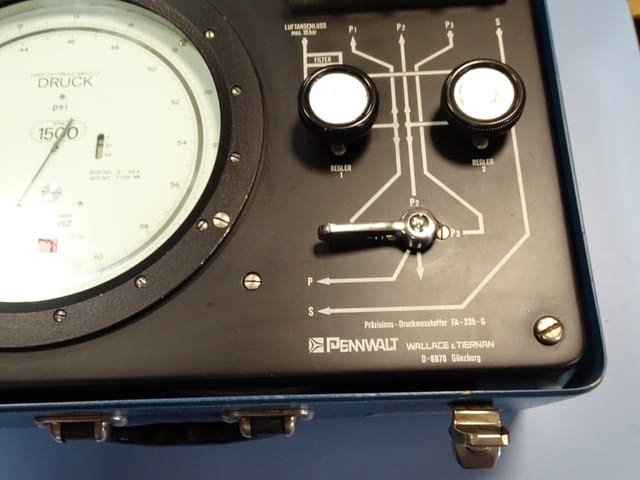 Пневматичен калибратор PENNWALT Wallace & Tiernan FA-235-G, city of Plovdiv - снимка 8