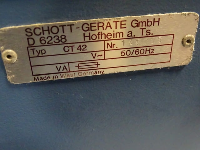 Лабораторна маслена вана с темпериращ модул SCHOTT-GERATE CT42, CT1450 - снимка 9
