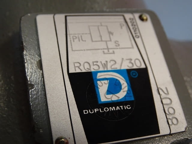 Хидравличен клапан Duplomatic RQ5-W2/G/30, град Пловдив | Промишлено Оборудване - снимка 6