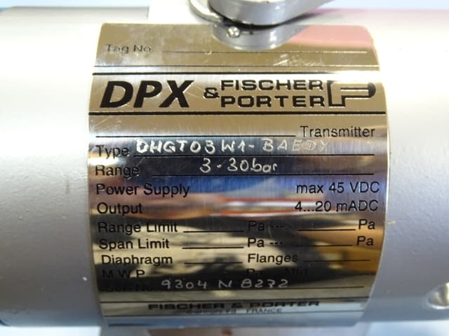Трансмитер на налягане DPX Fischer&Porter DHGTO3W1-BAEDY, град Пловдив | Промишлено Оборудване - снимка 5