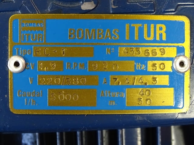 Хидравлична помпа ITUR RC-1 - city of Plovdiv | Machinery - снимка 3