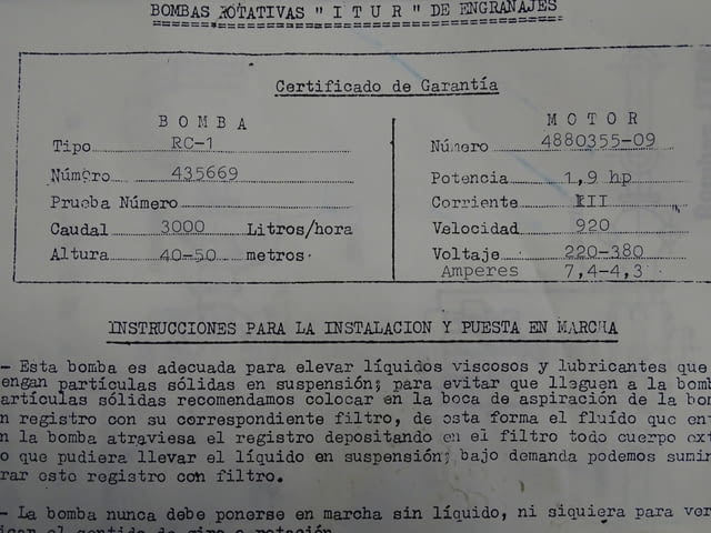 Хидравлична помпа ITUR RC-1 - city of Plovdiv | Machinery - снимка 7