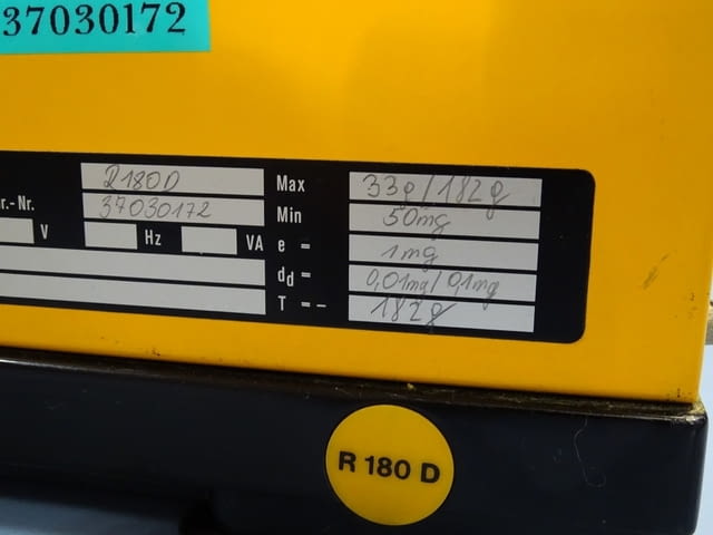 Аналитична везна Sartorius R180D Химическа промишленост, На дребно - град Пловдив | Промишлено Оборудване - снимка 7